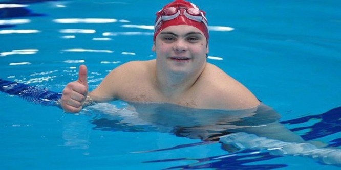 Down sendromlu Tuğrul’dan Avrupa rekoru