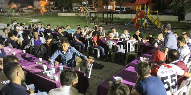Kavak’ta gençler tek yürek oldu