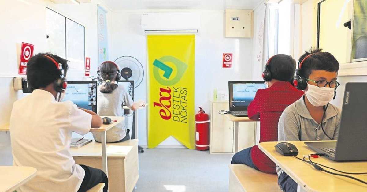 EBA karavanları büyük ilgi çekiyor