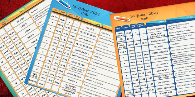 EBA TV’de 16 Şubat Salı hangi dersler var? TRT EBA TV canlı ders saatleri