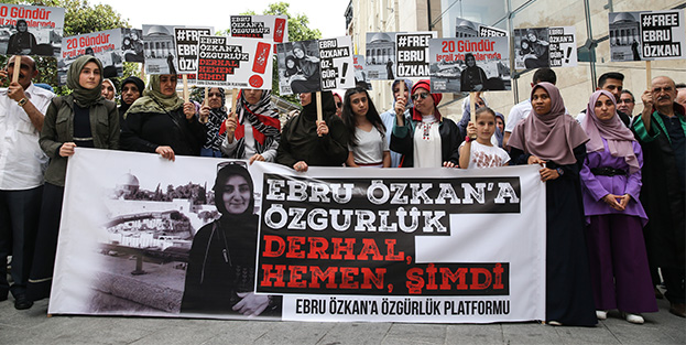 'Ebru Özkan derhal serbest bırakılmalı'