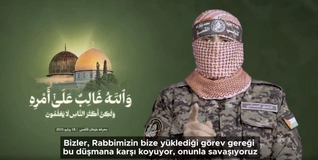 Ebu Ubeyde: Ey alimler ey Arap liderleri artık hasmımızsınız