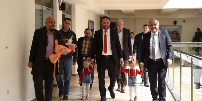 Sultan Kent sakinlerinden Başkan Babaş’a ziyaret