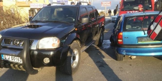 Zincirleme kaza: 1 yaralı