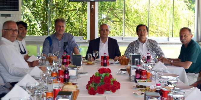 Başkan Kayda, jeopark denetçilerini ağırladı
