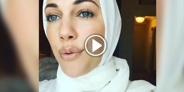 Ecdadımıza saldıran oyuncu bozuntusu şimdi de tesettürü lekelemeye başladı!