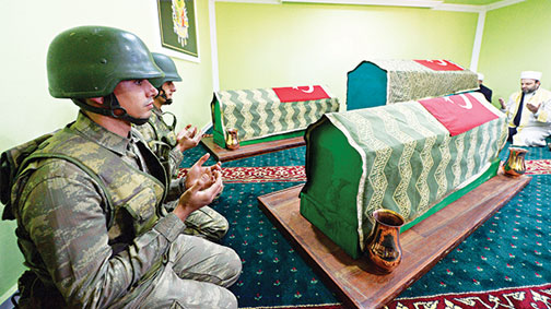 Ecdat yadigarı emanetler Türkiye’de