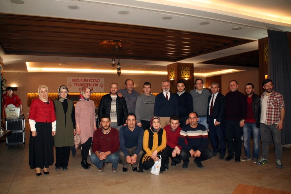 Eczacılar eğitim seminerinde Erzurum’da buluştu 