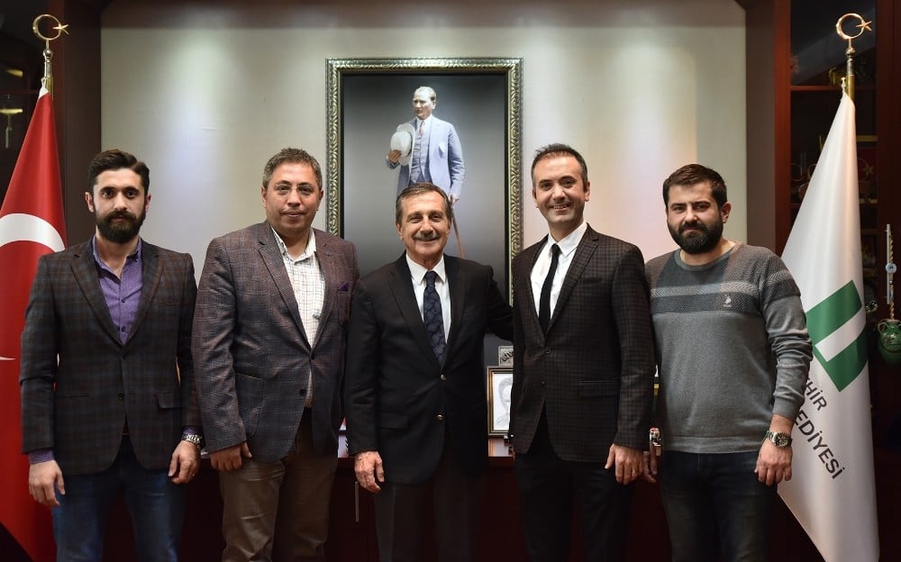 Eczacılardan Başkan Ataç’a ziyaret 