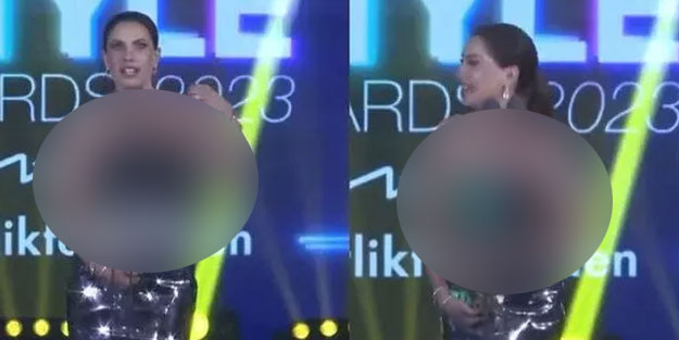 Eda Ece ödül töreninde depremzedeleri hedef aldı