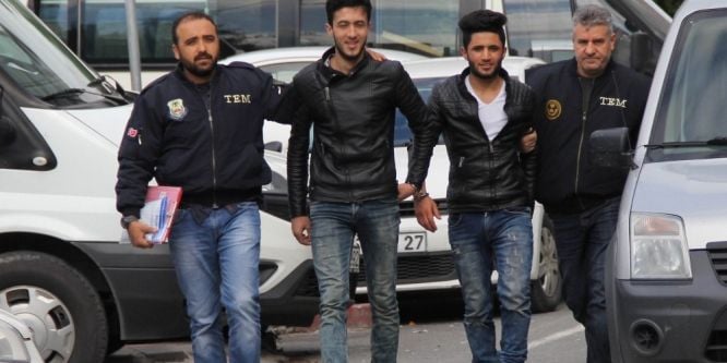 Samsun’da DEAŞ zanlısı 6 Iraklı adliyede