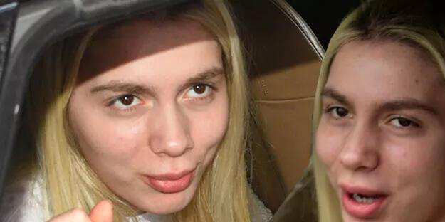 Edepsiz Aleyna Tilki'den reklam kokan hareketler!