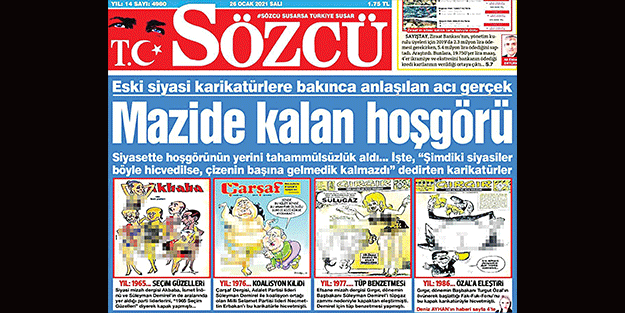 Edepsizliğin ‘sözcü’leri hoşgörü bekliyor