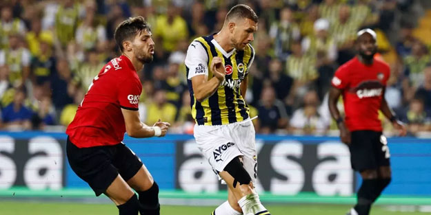 Edin Dzeko, Fenerbahçe'yi sırtladı