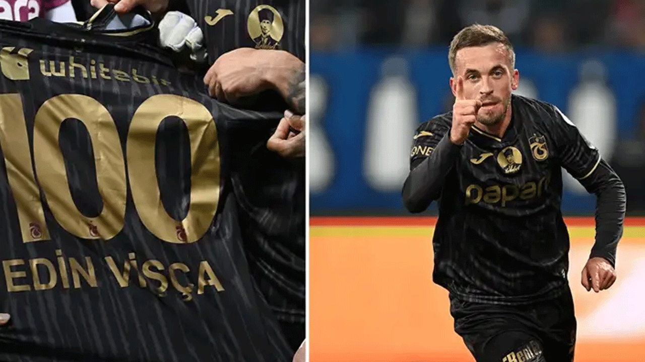Edin Visca, süper lig tarihine geçti!