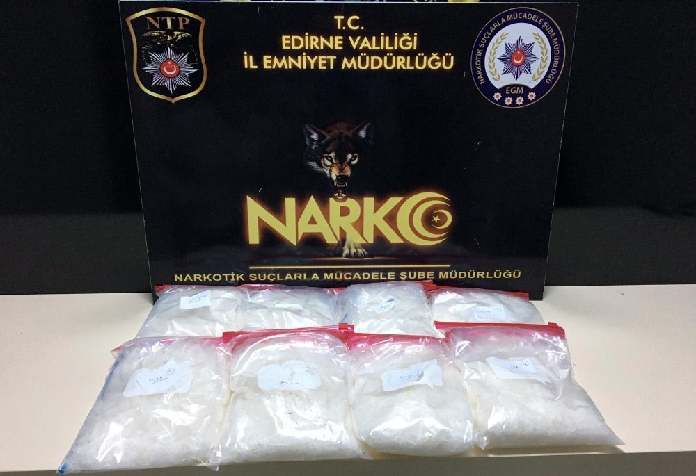 Edirne merkezli 4 ilde ortak uyuşturucu operasyonu: 7 gözaltı 