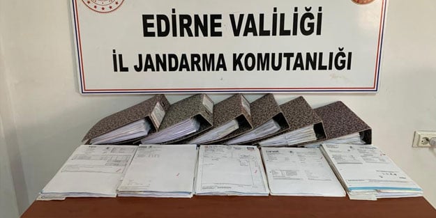 Edirne ve Tekirdağ'da sahte fatura düzenleyen 8 kişi gözaltına alındı