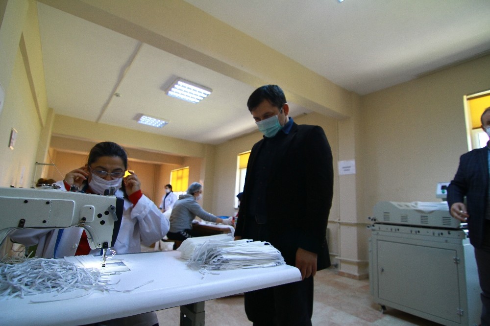 Edirne’de günlük 10 bin adet maske üretilecek 