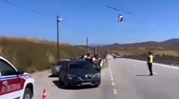 Edirne'de hava destekli operasyon: 2 bin 715 kişi yakalandı!