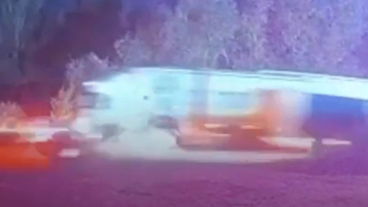 Edirne'de iki tır ve üç otomobil birbirine girdi! O anlar kamerada!