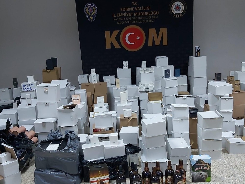 Edirne’de kaçakçılık operasyonu 