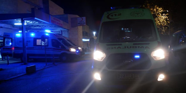 Edirne'de korkunç kaza: 2 kişi hayatını kaybetti