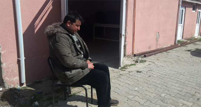Edirne'de mülteci babanın en acı bekleyişi