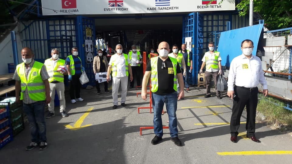 Edirne’de pazarlar sosyal mesafe kurallarına göre açılıyor 