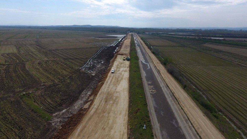 Edirne’de sulamaya ilave iletim kanalı 