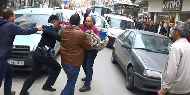 Edirne Keşan'da tehlikeli gerginlik