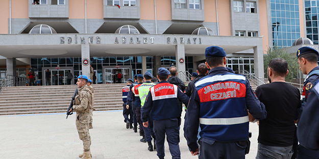 Edirne’de terör operasyonu: 13 gözaltı