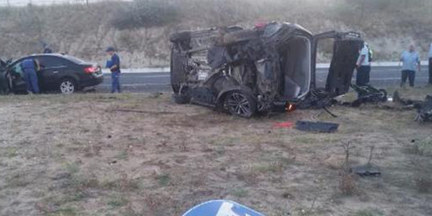 Edirne'de trafik kazası: 1 ölü, 5 yaralı