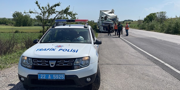 Edirne'de trafik kazası: Yaralılar var