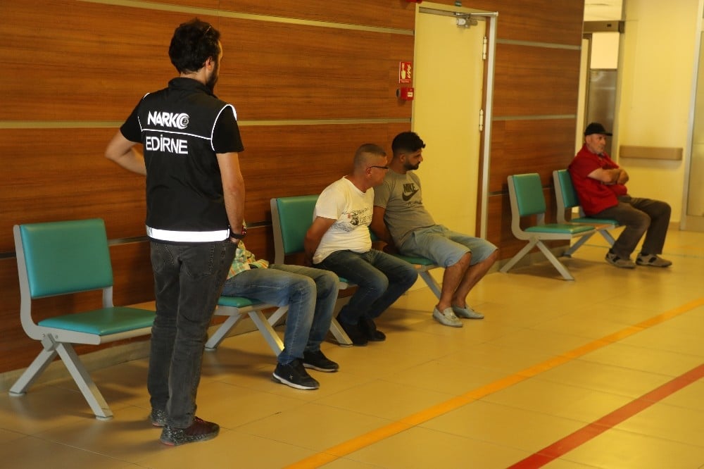 Edirne’de uyuşturucu tacirlerine ağır darbe 