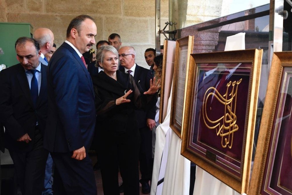 ‘Edirne’de Yaşamış Osmanlı Padişah Tuğraları’ sergisi açıldı 