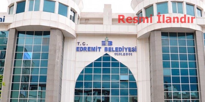 EDREMİT BELEDİYE BAŞKANLIĞI SINIRLI AYNİ HAK TESİSİ ‘‘İRTİFAK HAKKI’’ İHALE İLANI