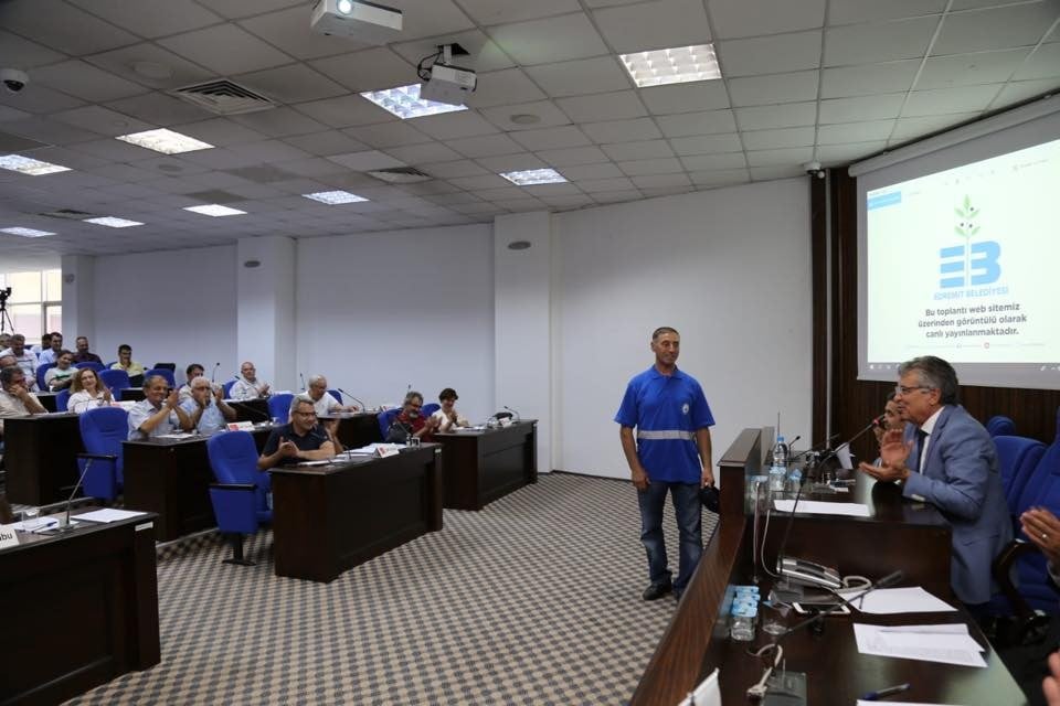 Edremit Belediyesi eylül ayı toplantısı yapıldı 