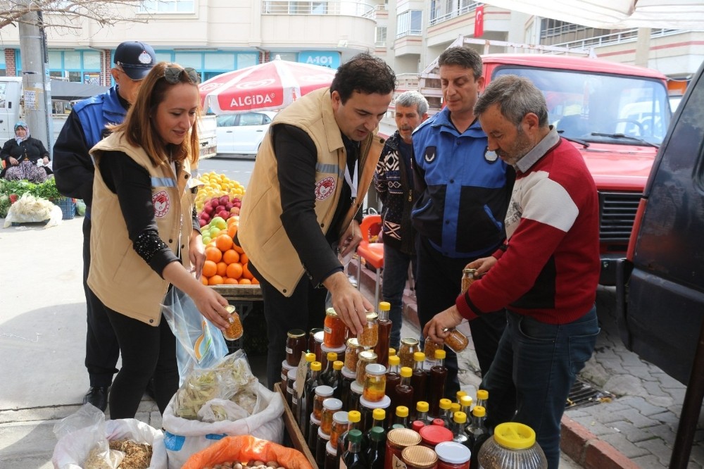Edremit’te bal denetimi 