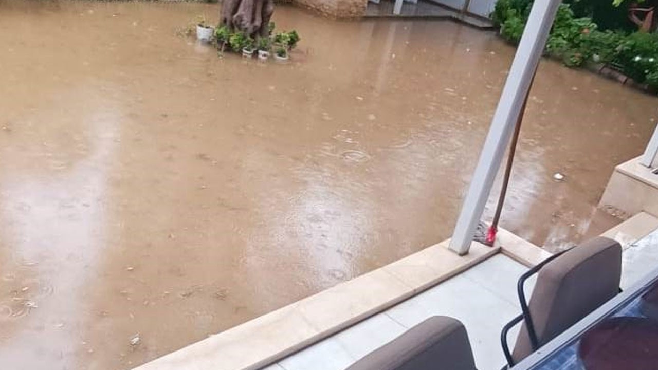 Edremit'te su baskını