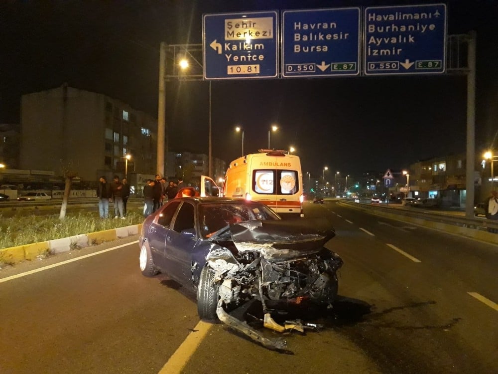 Edremit’teki kazalar ucuz atlatıldı 