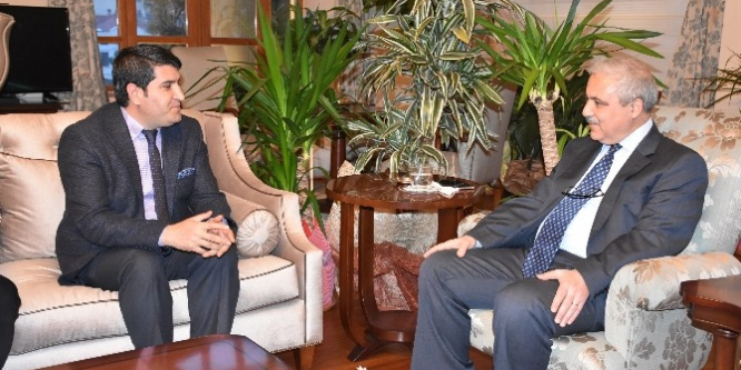 Muhtarlar ve derneklerden Vali Hakan Güvençer’e ziyaret