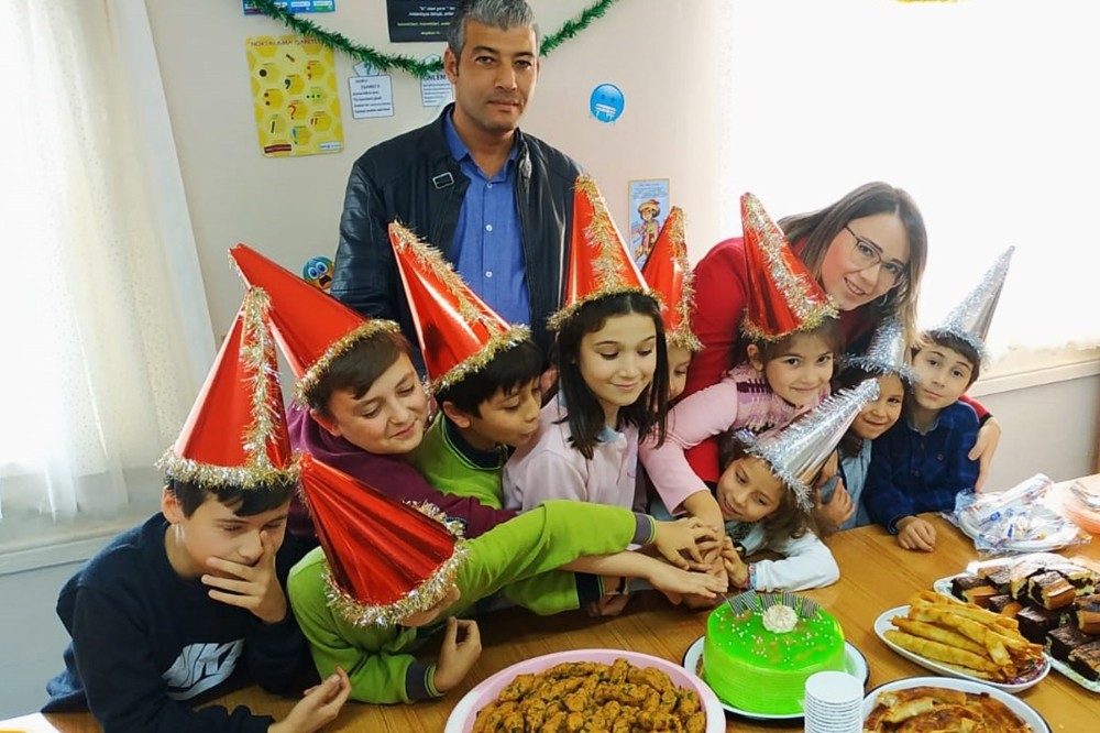 Efeler Belediyesi yeni yılı çocuklarla karşıladı 