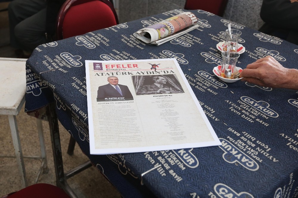 Efeler Belediyesi’nden Atatürk’e özel gazete 