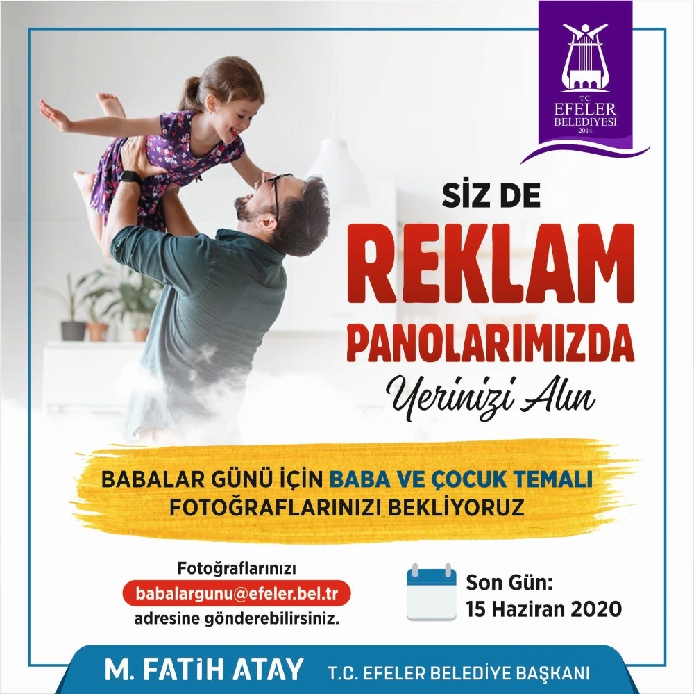 Efeler Belediyesi’nden Babalar Günü için özel kutlama 