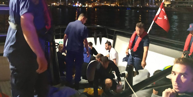 Ege Denizi'nde can pazarı! İmdatlarına Türk askeri yetişti