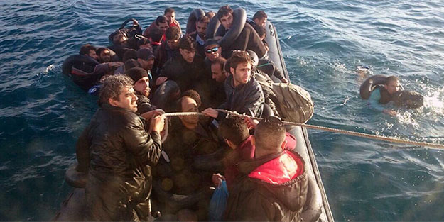 5 kaçak göçmen daha imitasyon bot kurbanı