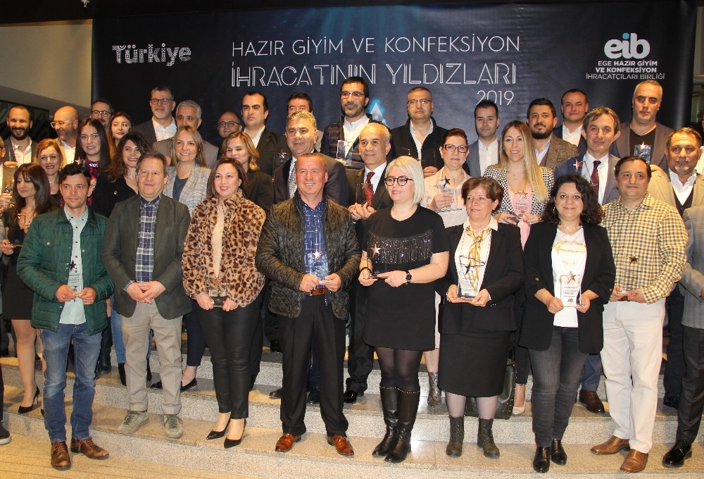 Ege Hazır Giyim ve Konfeksiyon İhracatçıları ödüllerine kavuştu 