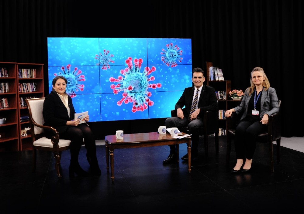 Ege Üniversitesinde koronavirüs için etkin önlemler 
