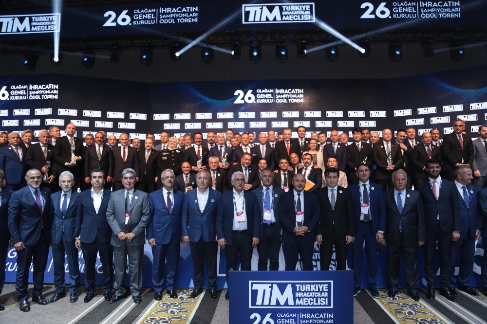 Egeli ihracat şampiyonlarına ödül yağmuru 