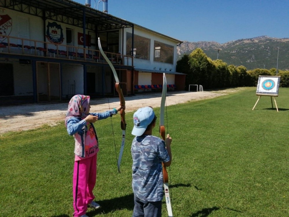 Eğirdir’de okçuluk kursuna büyük ilgi 